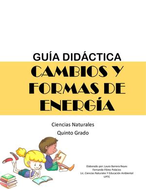 GUÍA DIDÁCTICA ENERGIA