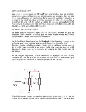 Ley De Ohm