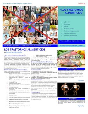 Revista Biología 01 Marzo 2019 Manuel Santillan Cedillo 1 E