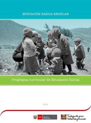 Programa Curricular Educacion Inicial