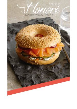 Les Secrets D'Honoré - Catalogue Boulangerie Patisserie Avril 2019