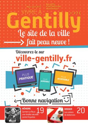 Vivre à Gentilly N°271 - Mars-avril 2019