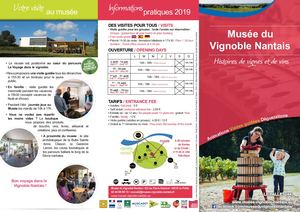Dépliant Musée Vignoble Nantais 2019