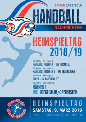 TSV Korbach Handball Nachrichten