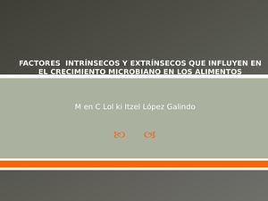 Presentacion Factores Intrínsecos Y Extrínsecos
