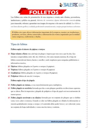 Folletos