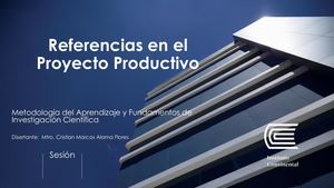 PPT Ref APA Proy Productivo C Alama