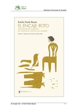 El encaje roto, de Emilia Pardo Bazán