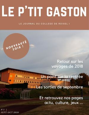 Journal 1 Sept Oct 2018