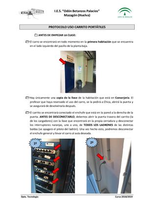 Protocolo Uso Carrito Portátiles