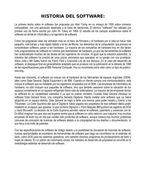 Historia Del Software Y Los Tipos