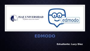 Plataforma Edmodo