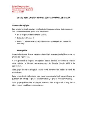 Martha Proyecto De Historia De España 9