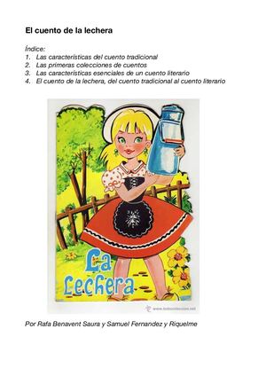 El cuento de la lechera