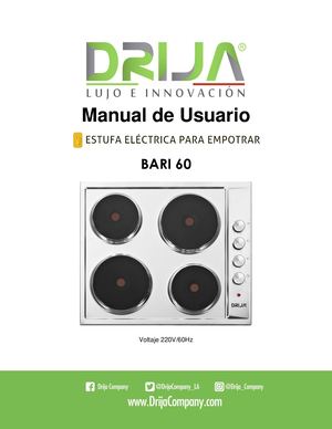 Bari 60 - Manual Español - Drija