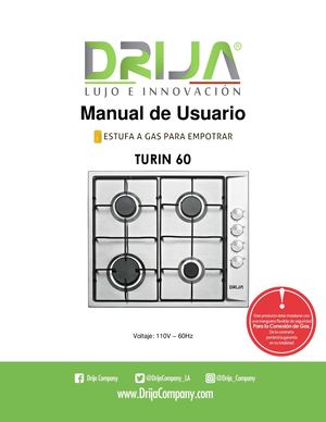 Turin 60 - Manual Español - Drija