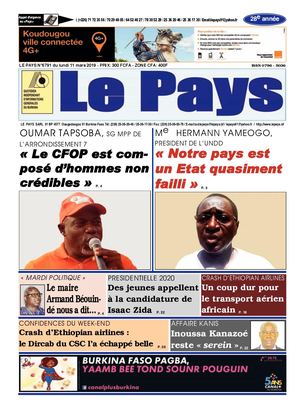 Le Pays Du 11:03:2019