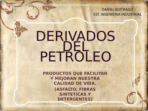 Presentacion Derivados Del Petroleo