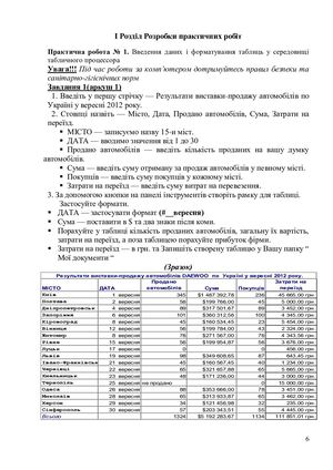Exsel ПРАКТИЧНЫ страницы 6 9