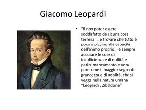 Giacomo Leopardi