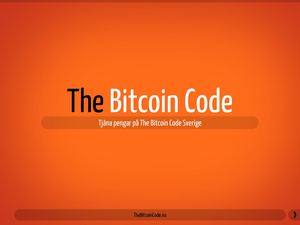The Bitcoin Code Sverige 2019