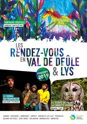Les RDV en Val de Deûle et Lys - Printemps 2019