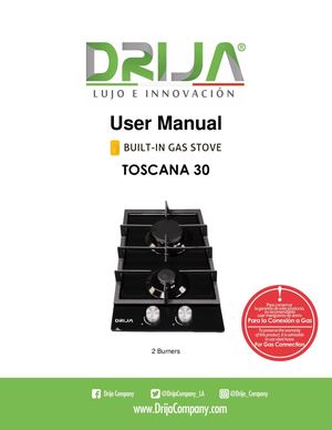 Toscana 30 - Manual English - Drija
