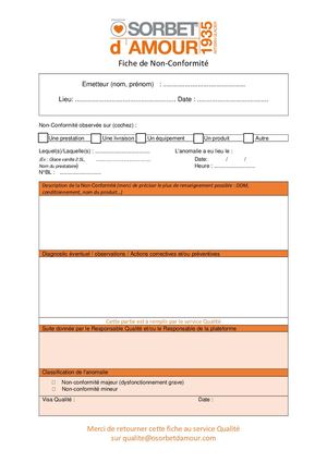 Fiche De Non Conformité V2