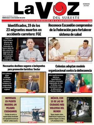 Diario La Voz del Sureste 13-03-2019