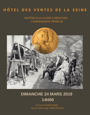 VENTE CATALOGUÉE 24 MARS 2019