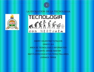 Evolucion De La Tecnologia Taller
