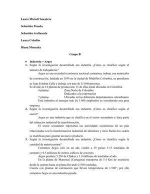 Organización O Industria