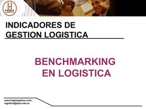 2 Benchmarking En Indicadores De Gestión Logísticos