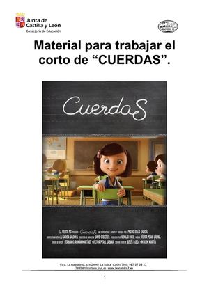 Cuerdas Material Trabajo Corto