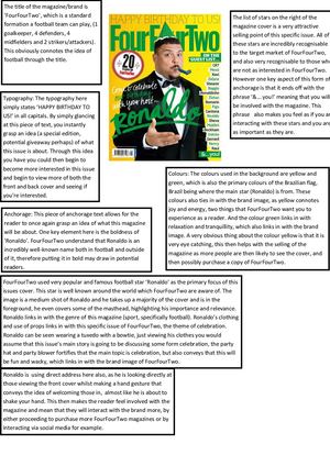Analysis Of A Mag Cover