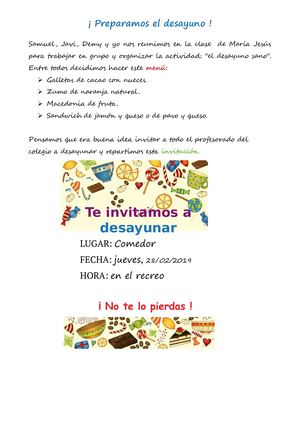 El Desayuno