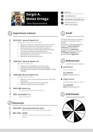 Curriculum Sergio Moles