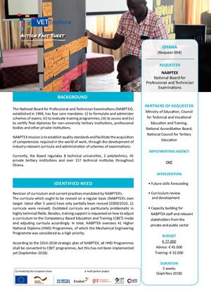 VET Toolbox in Ghana