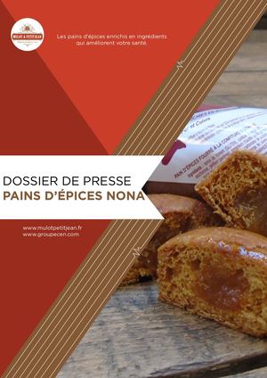 Dossier de Presse - Pains d'épices NONA