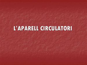L'APARELL CIRCULATORI