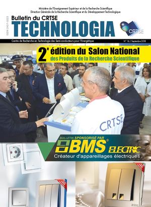 Bulletin Technologia Crtse 2018 Algerie