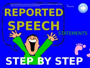 How To Report Statements Theory