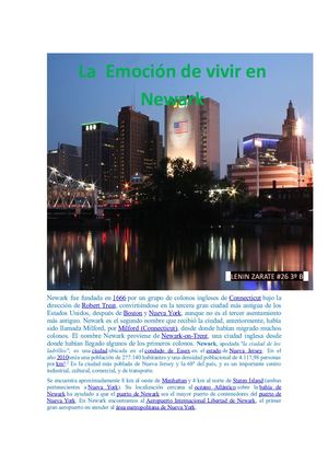 Newark Fue Fundada En