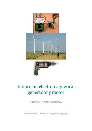 Inducción Generador
