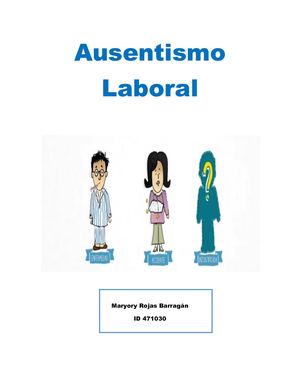 Ausentismo Laboral Revista