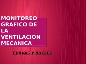 Monitoreo Grafico De La Ventilacion Mecanica