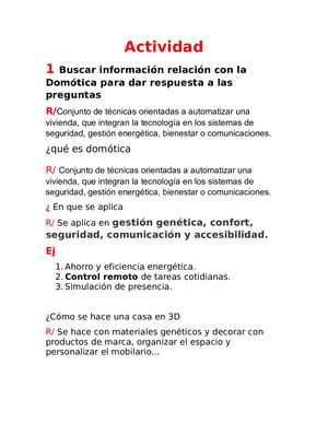 Actividad Domatica Santi Rosas