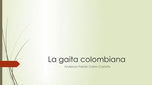 La Gaita Colombiana