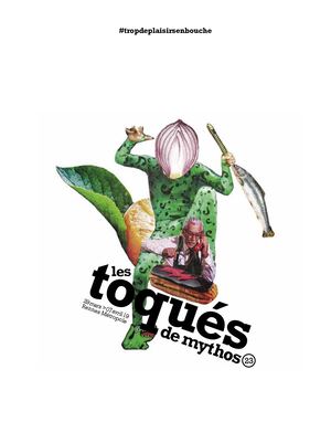 Programme Toqués de Mythos 2019