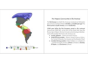 Prehispanic And Present Day Comunities In Colombia